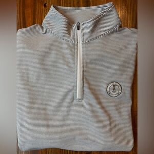 Chicago Golf Club 1892 Peter Millar Pullover Shirt Mens M Medium 1/4 Quarter Zip